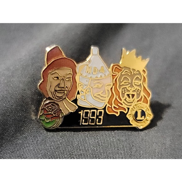 1993 Tournament Of Roses Wizard Of Oz Lapel Pin - Picture 1 of 4